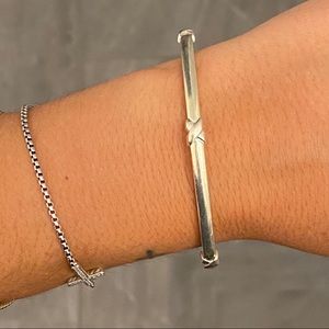Retired Tiffany “X” Bangle